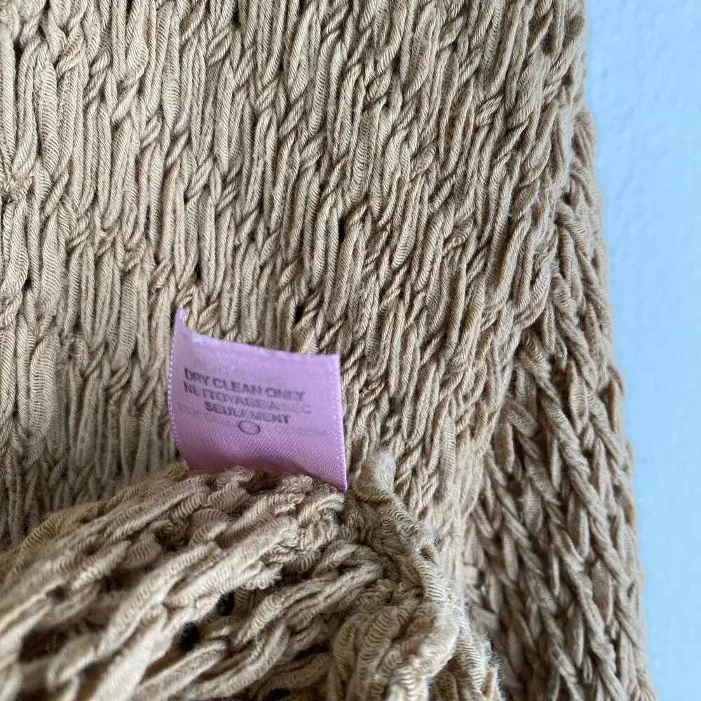 Calypso St Barth Honey Loose Knit Oversized Cardigan Size 0 - Picture 10 of 11